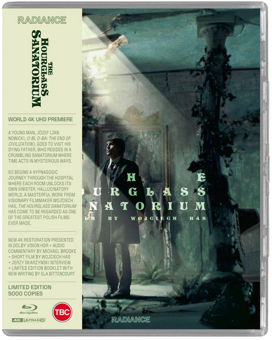 PRE-ORDER The Hourglass Sanatorium (1973) Limited Edition Radiance UK - 4K UHD / Blu-ray Region B
