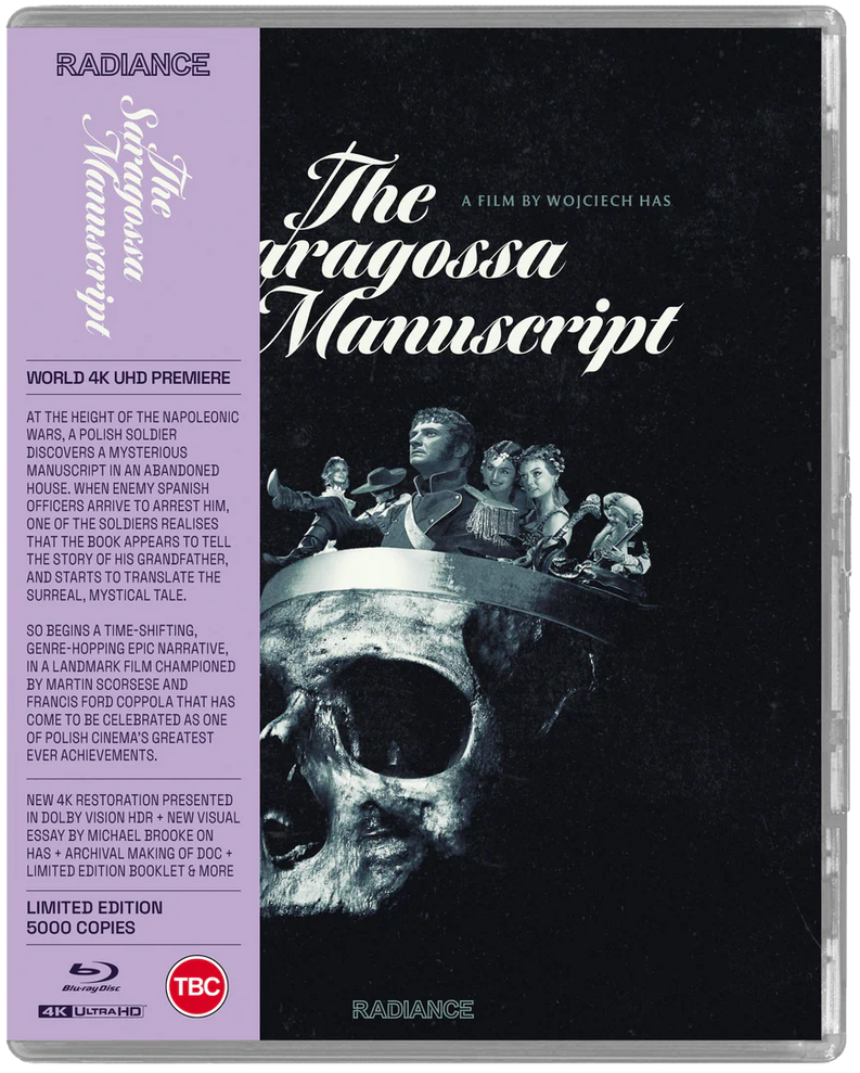 PRE-ORDER The Saragossa Manuscript (1965) Limited Edition Radiance UK - 4K UHD / Blu-ray Region Free