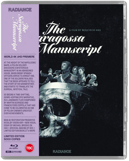 PRE-ORDER The Saragossa Manuscript (1965) Limited Edition Radiance UK - 4K UHD / Blu-ray Region Free