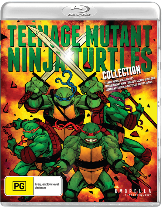 Teenage Mutant Ninja Turtles Collection ('91 - '93) Umbrella - Blu-ray Region Free
