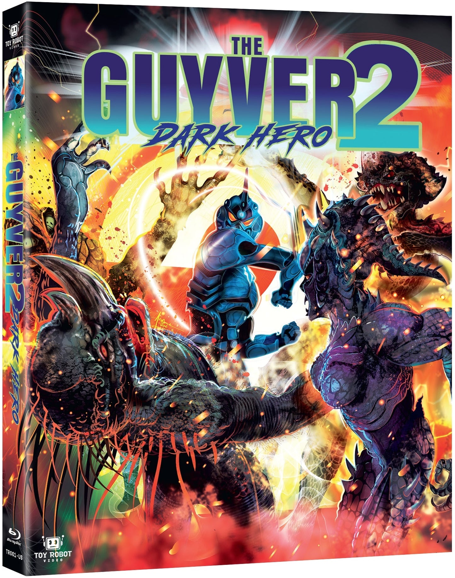 PRE-ORDER The Guyver 2: Dark Hero (1994) LE Slipcover Toy Robot - Blu-ray