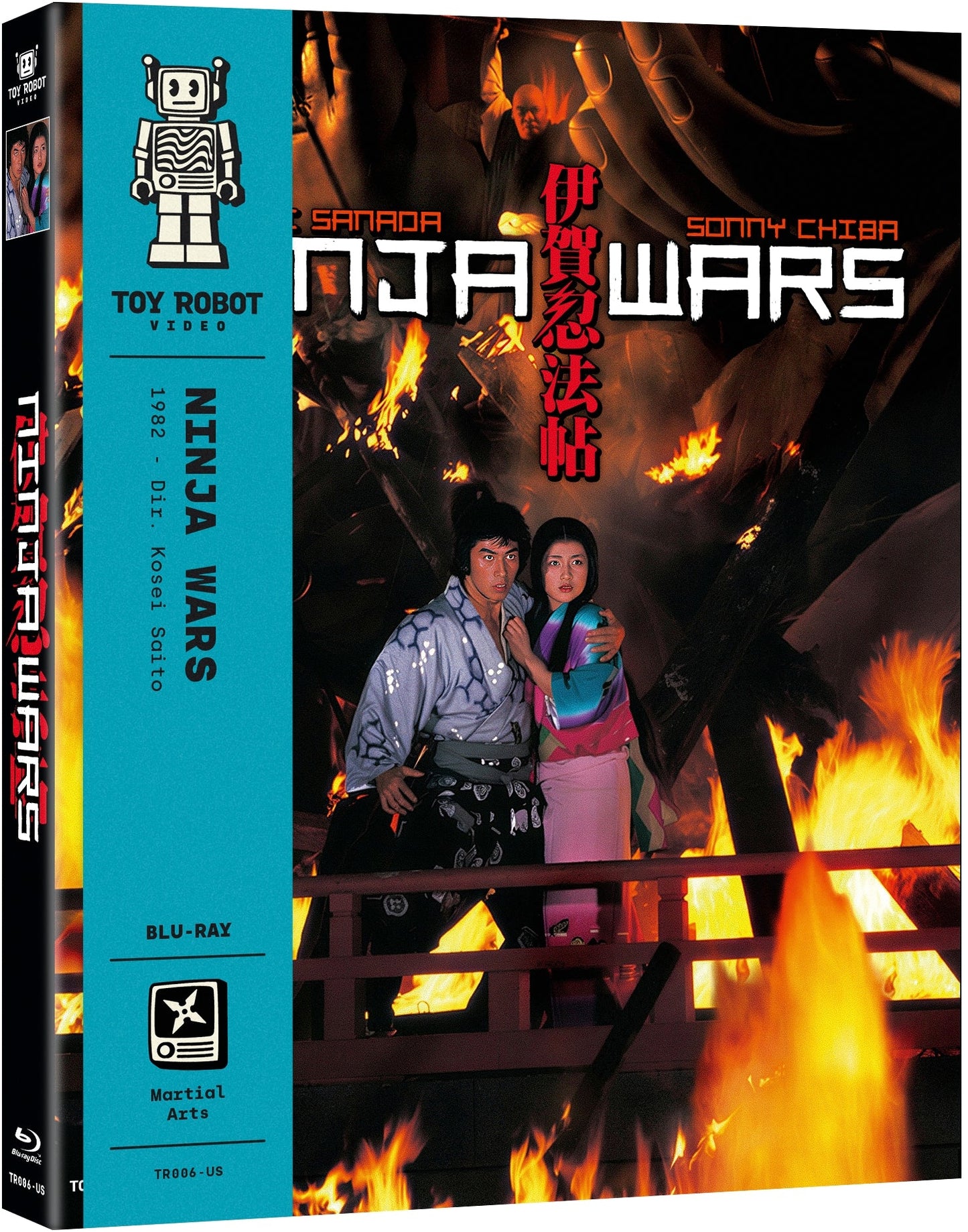 PRE-ORDER Ninja Wars (1982) LE Slipcover Toy Robot - Blu-ray