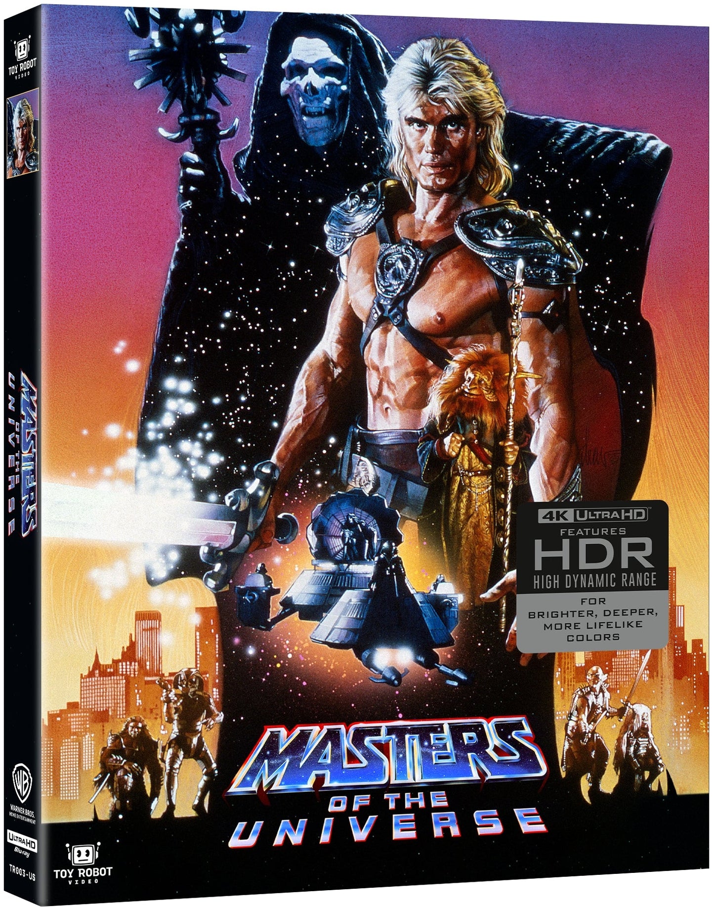 PRE-ORDER Masters of the Universe (1987) LE Slipcover Toy Robot - 4K UHD