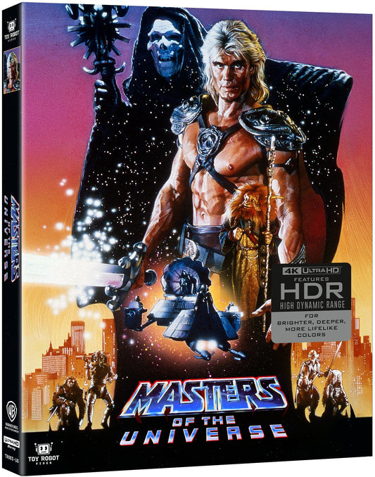 PRE-ORDER Masters of the Universe (1987) LE Slipcover Toy Robot - 4K UHD