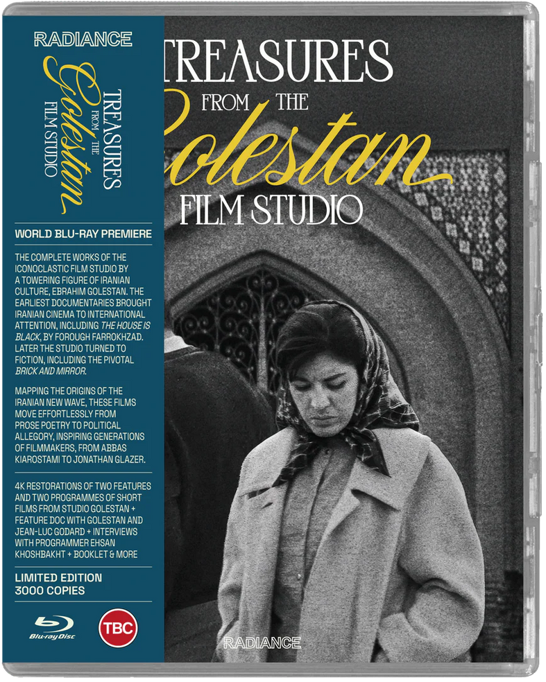 PRE-ORDER Treasures from the Golestan Film Studio - Limited Edition Radiance UK - Blu-ray Region Free