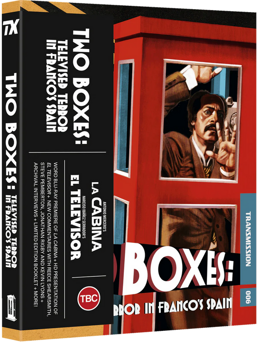 PRE-ORDER Two Boxes: Televised Terror in Franco's Spain - Limited Edition Transmission - Blu-ray Region B