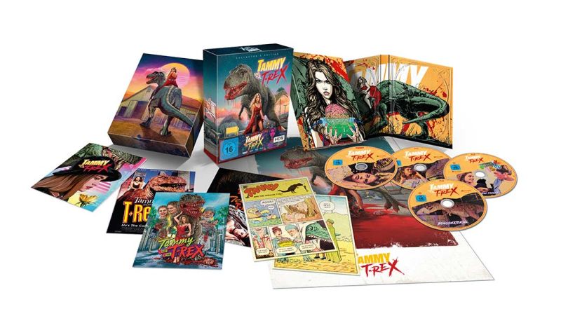 Tammy and the T-Rex (1994) Plaion Exclusive 4-Disc Collector's Edition - 4K UHD / Blu-ray Region B