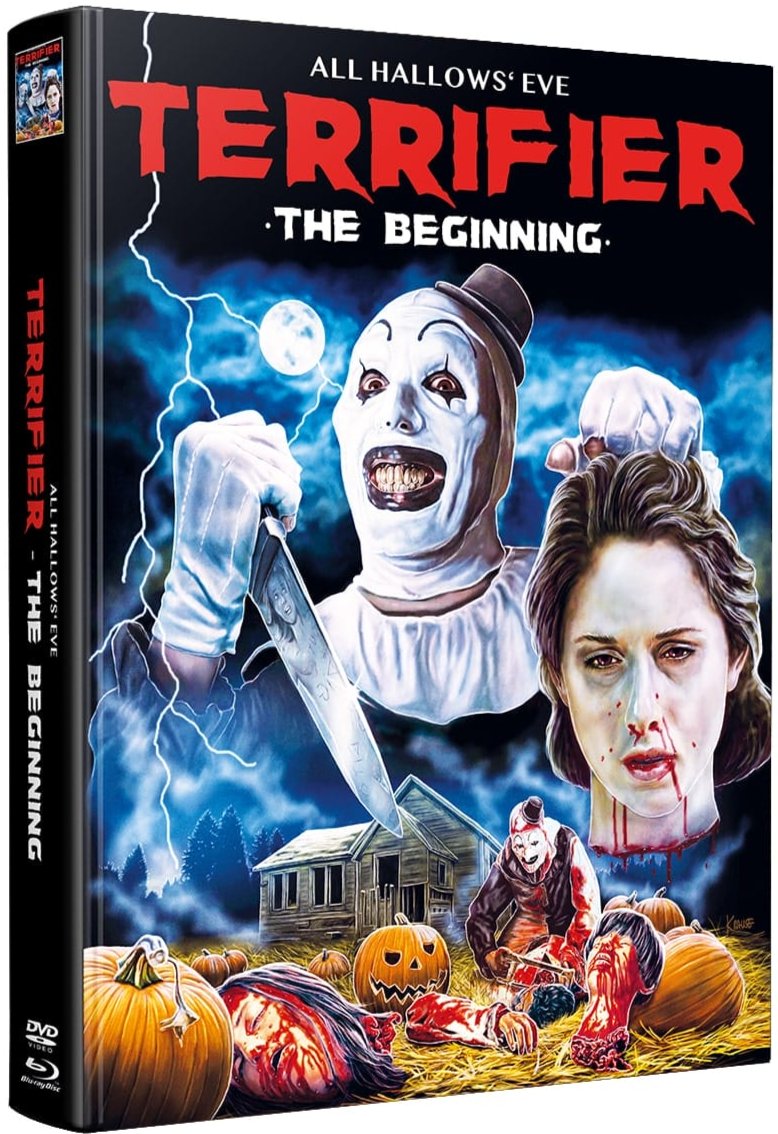 Terrifier the Beginning (All Hallows' Eve 2013) LE 500 Padded Mediabook - Blu-ray region B