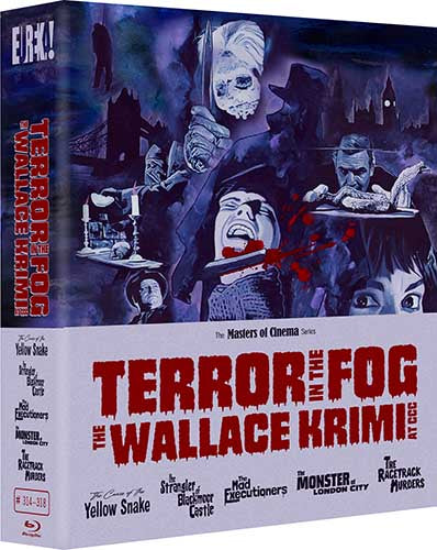 PRE-ORDER Terror in the Fog: The Wallace Krimi at CCC (5 Films) Limited Edition 2000 Box Set Eureka - Blu-ray Region A & B