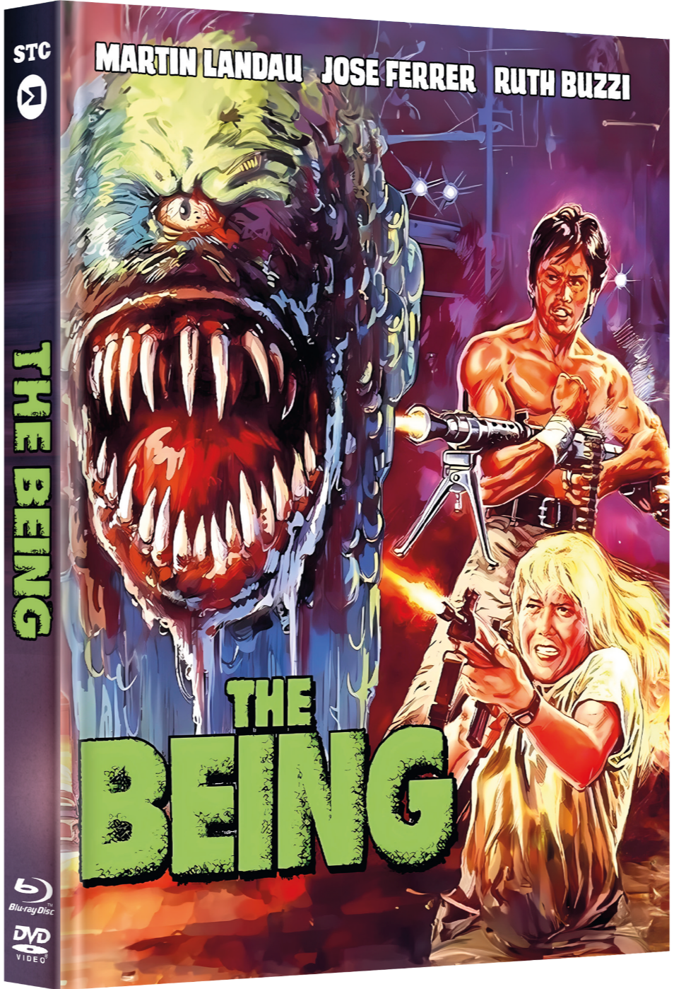 The Being (1983) LE 222 Mediabook - Blu-ray Region B