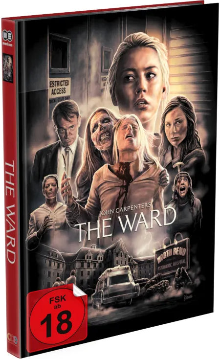 The Ward (2010) *DING* LE 666 Mediabook - Blu-ray Region B