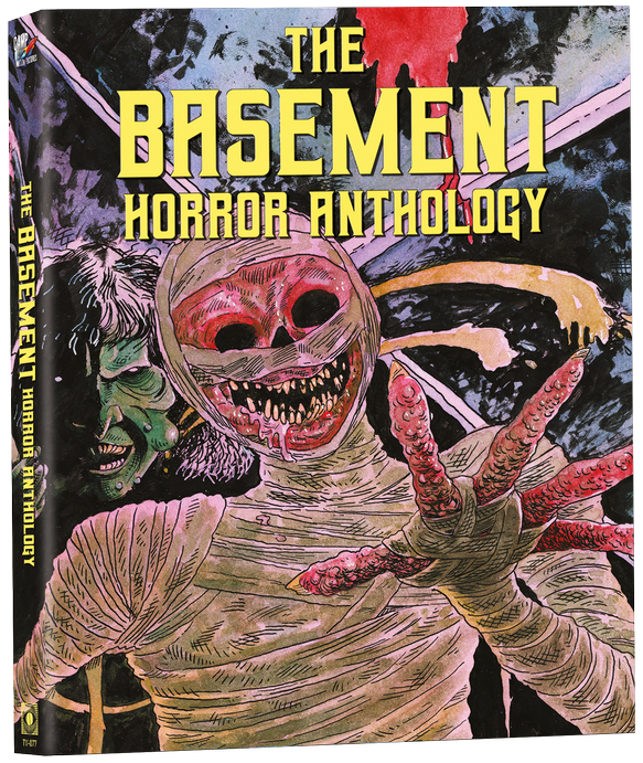 PRE-ORDER The Basement Horror Anthology (1989) LE Slipcover Terror Vision - Blu-ray / CD