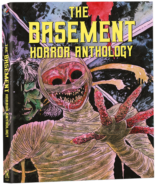 PRE-ORDER The Basement Horror Anthology (1989) LE Slipcover Terror Vision - Blu-ray / CD