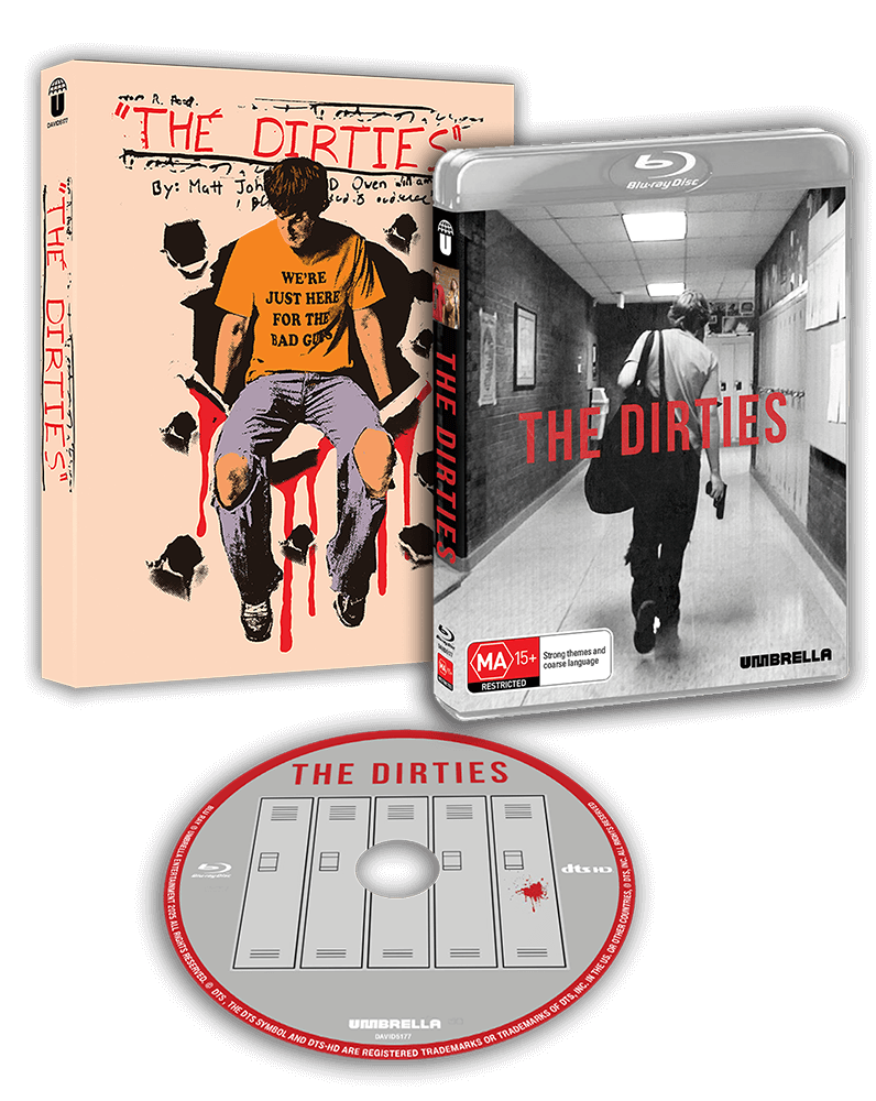 PRE-ORDER The Dirties (2013) Slipcover Umbrella - Blu-ray Region Free