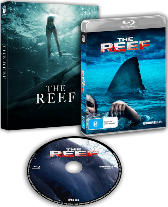 The Reef (2010) LE Slipcover Umbrella - Blu-ray Region Free