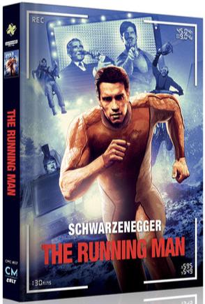 The Running Man (1987) LE 500 Mediabook - 4K UHD / Blu-ray Region B