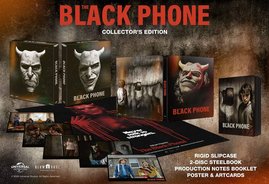 PRE-ORDER The Black Phone (2021) Limited Collector's Edition - 4K UHD / Blu-ray Region Free