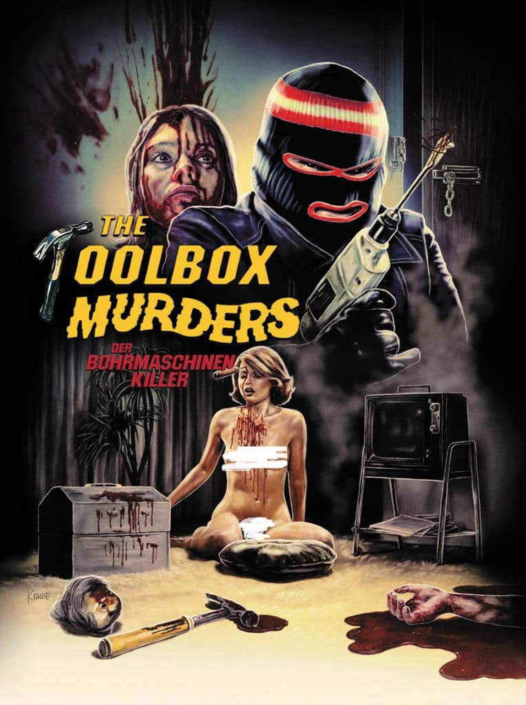 The Toolbox Murders (1978) LE 100 Padded Mediabook - 4K UHD / Blu-ray Region B