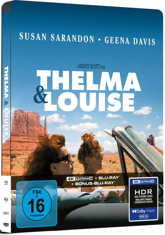 Thelma & Louise (1991) Limited Edition Steelbook Capelight - 4K UHD / Blu-ray Region B