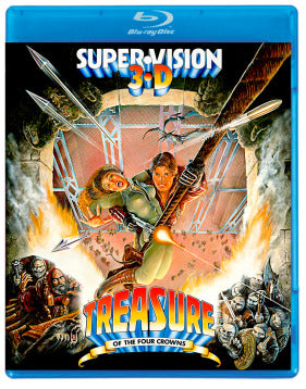 Treasure of the Four Crowns (1983) 3D Special Edition w/ Slipcover Kino Lorber - Blu-ray Region A