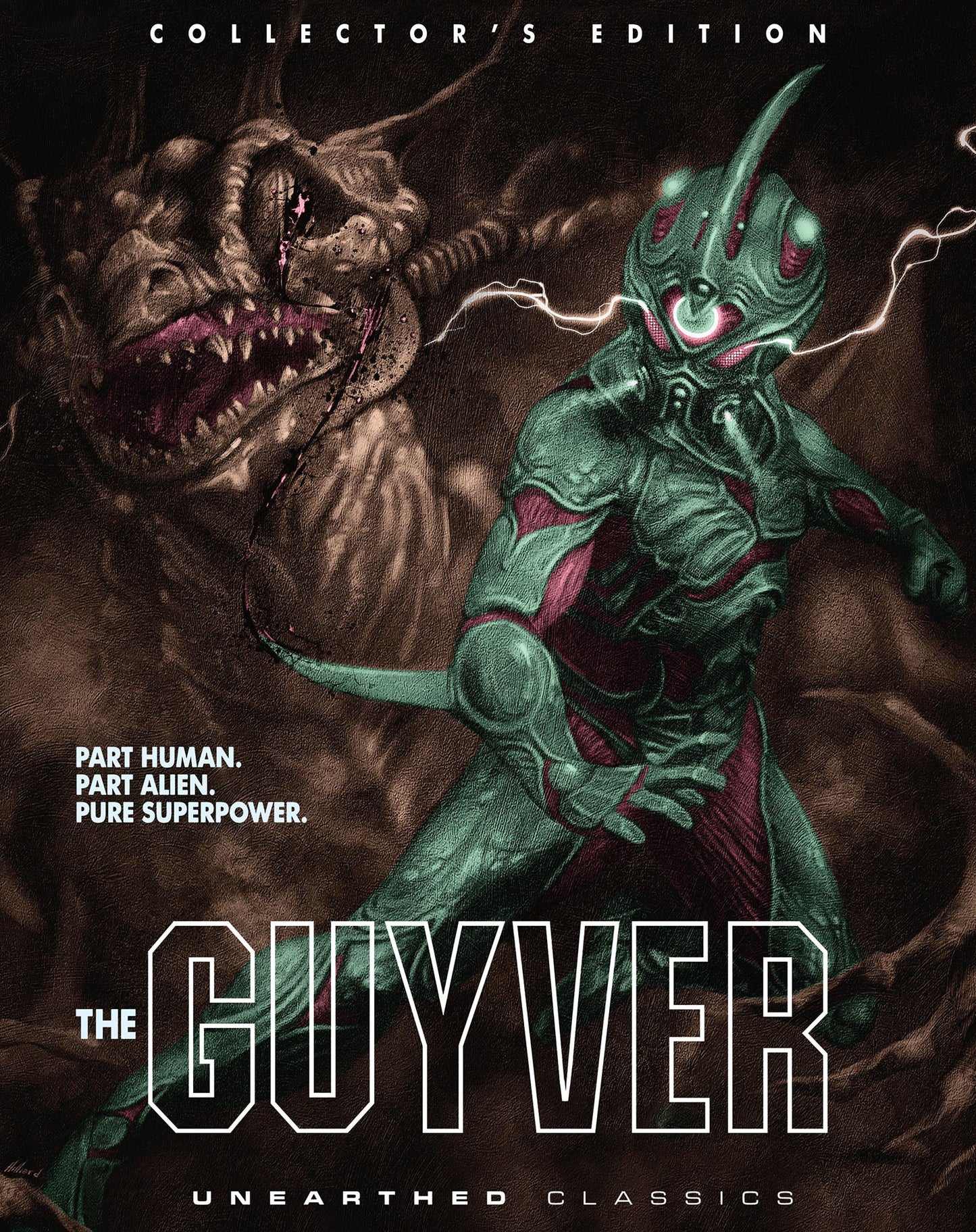 The Guyver (1991) Unearthed Films w/ Slipcover - Blu-Ray Region A
