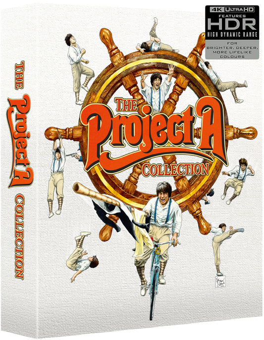PRE-ORDER The Project A Collection - 4-Disc Deluxe Limited Edition 4K UHD / Blu-ray Region A