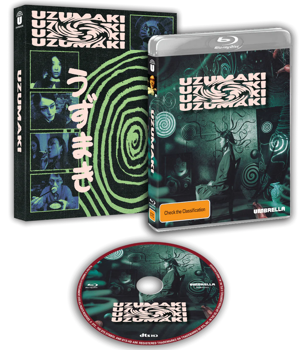 PRE-ORDER Uzumaki (2000) w/ Slipcover Umbrella - Blu-ray Region Free
