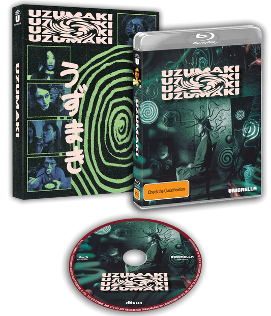 PRE-ORDER Uzumaki (2000) w/ Slipcover Umbrella - Blu-ray Region Free