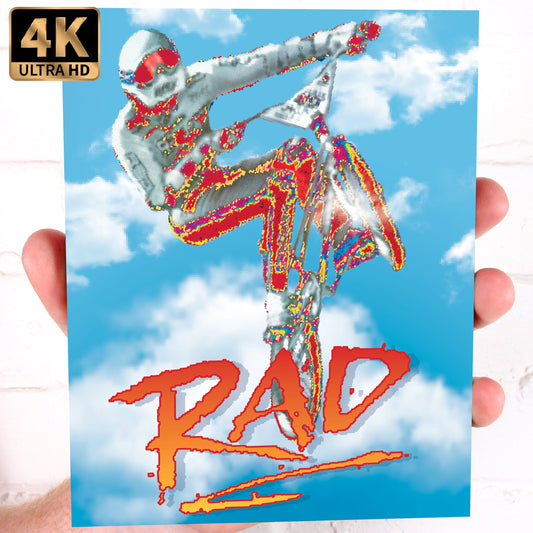 Rad (Vinegar Syndrome) LE Lenticular Slipcover 4k UHD