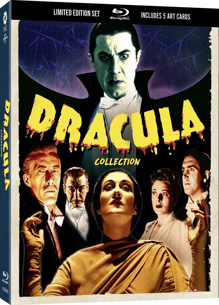 Dracula Collection (4 Films) Limited Edition Lenticular Hardcase Via Vision - Blu-ray Region Free