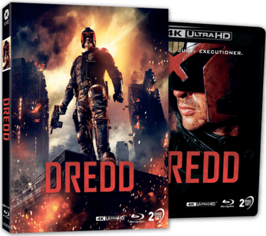 Dredd (2012) Special Edition Slipcase Via Vision - 4K UHD / Blu-ray Region Free