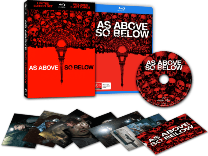 As Above, So Below (2014) Limited Lenticular Hardcase Via Vision - Blu-ray Region Free