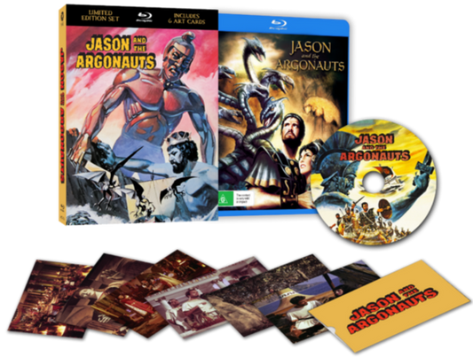 Jason and the Argonauts (1963) LE 2000 Lenticular Hardcase Via Vision - Blu-ray Region Free