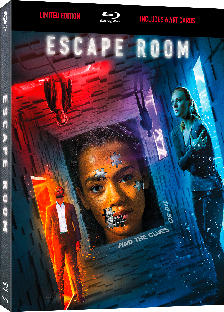 Escape Room (2019) Limited Lenticular Hardcase Via Vision - Blu-ray Region Free