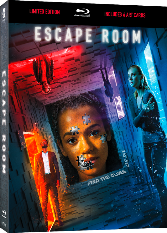 Escape Room (2019) Limited Lenticular Hardcase Via Vision - Blu-ray Region Free