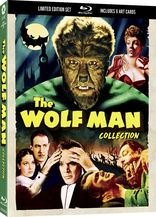 The Wolf Man Collection (1935 - 1946) Limited Edition w/ Lenticular Hardcase - Blu-ray Region Free