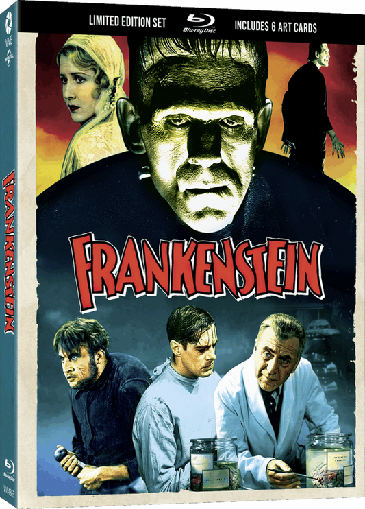 Frankenstein (1931) Limited Lenticular Hardcase Via Vision - Blu-ray Region Free