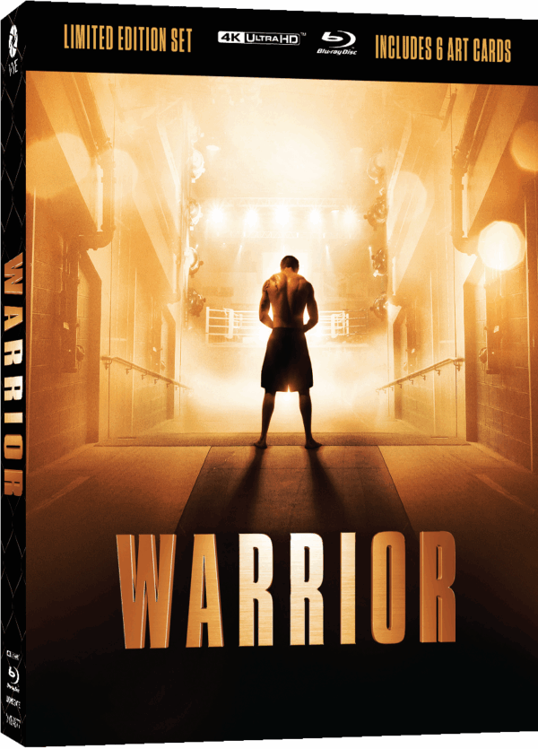 Warrior (2011) Limited Lenticular Hardcase Via Vision - 4K UHD / Blu-ray Region Free