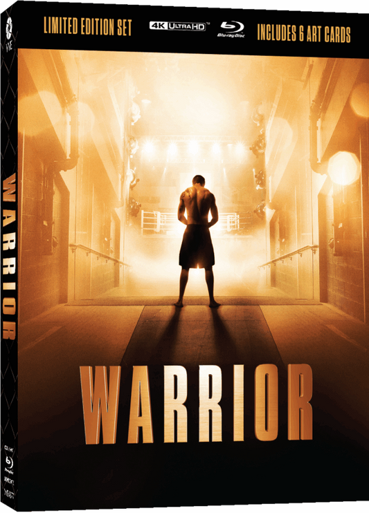 Warrior (2011) Limited Lenticular Hardcase Via Vision - 4K UHD / Blu-ray Region Free