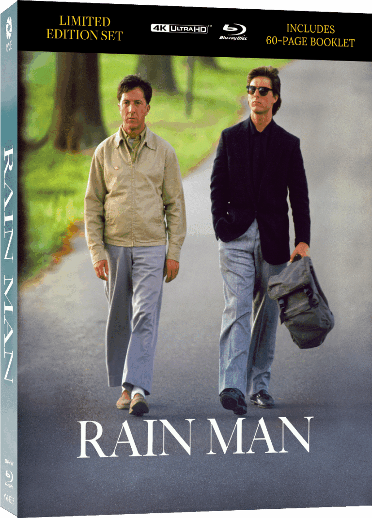Rain Man (1988) Limited Edition Lenticular Hard Case Via Vision - 4K UHD / Blu-ray Region Free