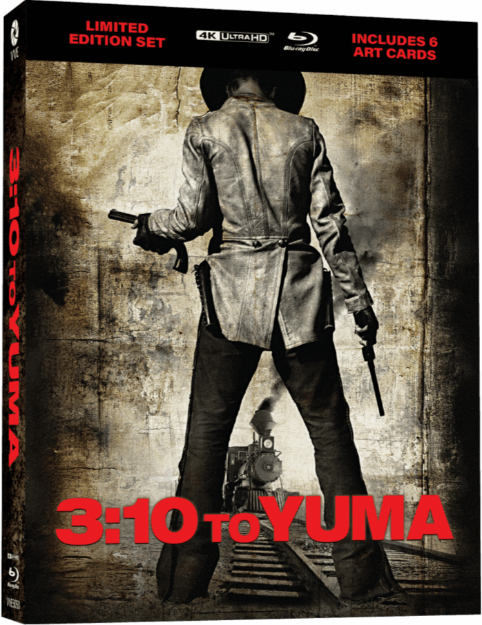 3:10 to Yuma (2007) Limited Edition Lenticular Hardbox Via Vision - 4K UHD / Blu-ray Region Free