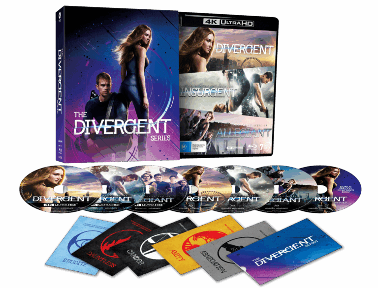 PRE-ORDER The Divergent Series (3 Films) 7-Disc Limited Edition Lenticular Hardbox Via Vision - 4K UHD / Blu-ray