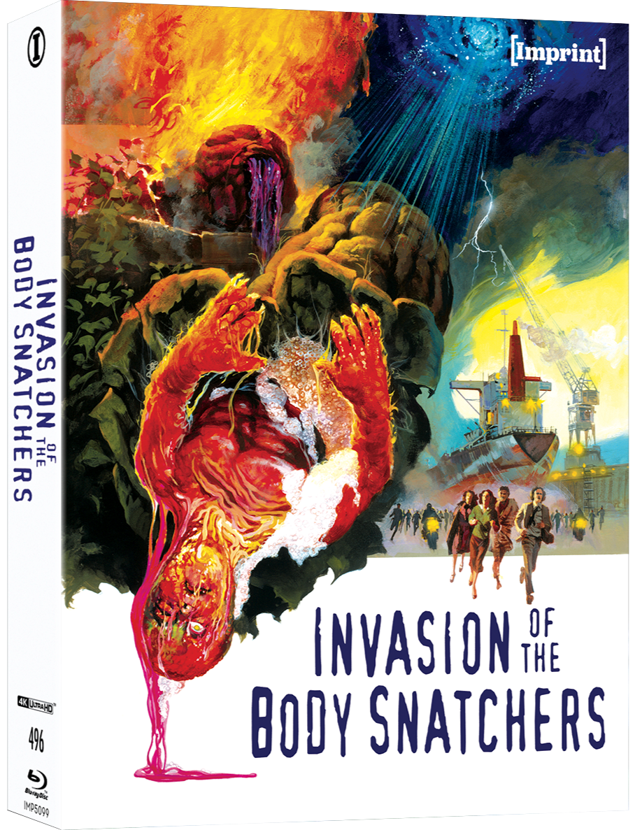 Invasion of the Body Snatchers (1978) LE Lenticular Hardcase Imprint - 4K UHD / Blu-ray Region Free