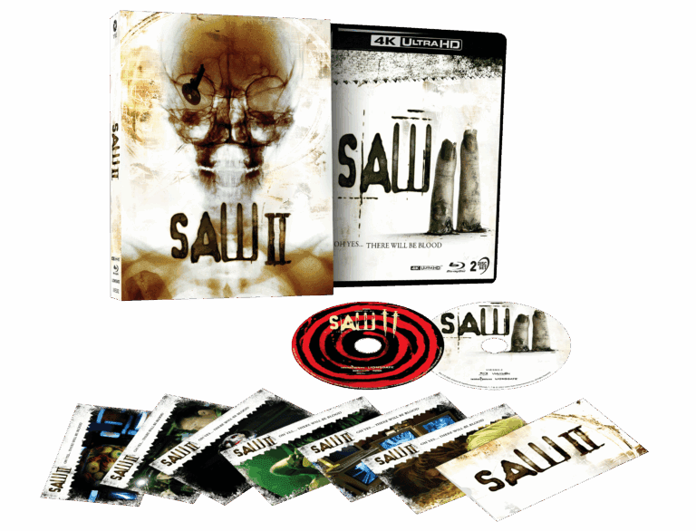 PRE-ORDER Saw II (2005) Limited Lenticular Hardcase Via Vision - 4K UHD / Blu-ray Region Free