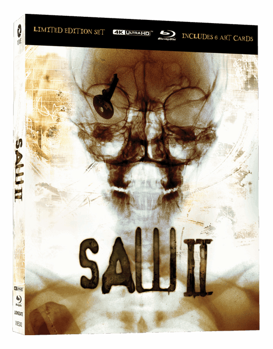 PRE-ORDER Saw II (2005) Limited Lenticular Hardcase Via Vision - 4K UHD / Blu-ray Region Free