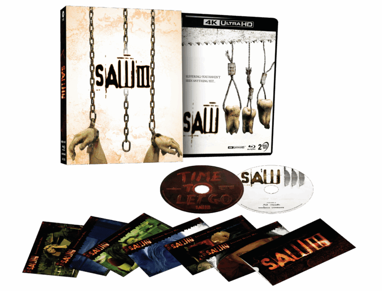 PRE-ORDER Saw III (2006) Limited Lenticular Hardcase Via Vision - 4K UHD / Blu-ray Region Free