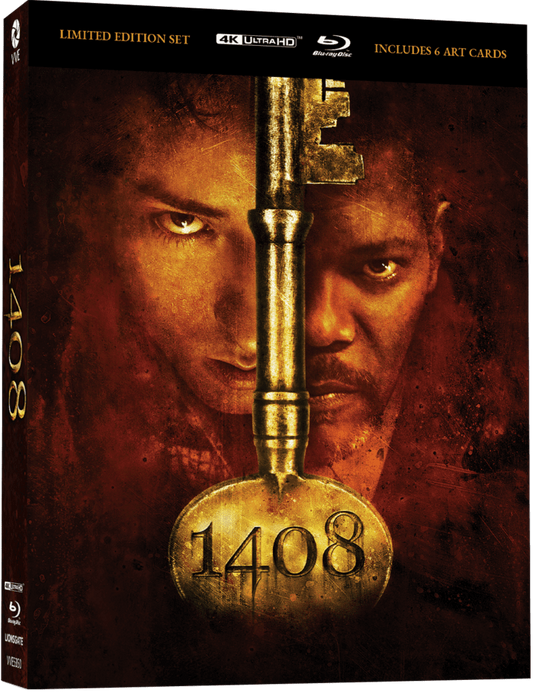 CLOSED PRE-ORDER 1408 (2007) LE Lenticular Hardcase + Art Cards - 4K UHD / Blu-ray Region Free