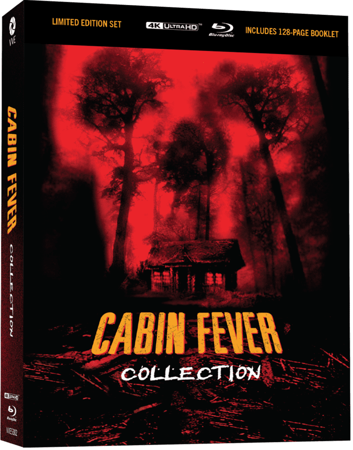 Cabin Fever Collection (3 Films) LE Lenticular Hardcase + Art Cards - 4K UHD / Blu-ray Region Free