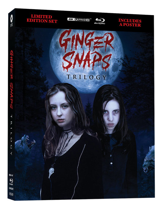 PRE-ORDER Ginger Snaps Trilogy - Limited Lenticular Hardcase ViaVision - 4K UHD / Blu-ray