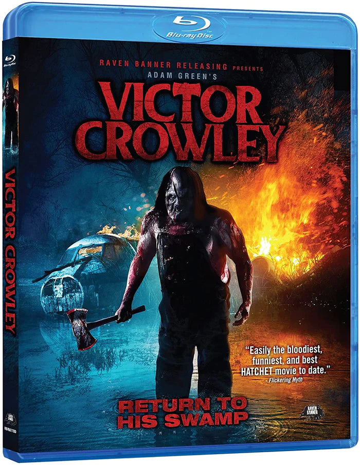 Victor Crowley (2017) LE Slipcover Raven Banner - Blu-ray Region Free